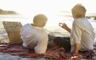 Picknick am Strand